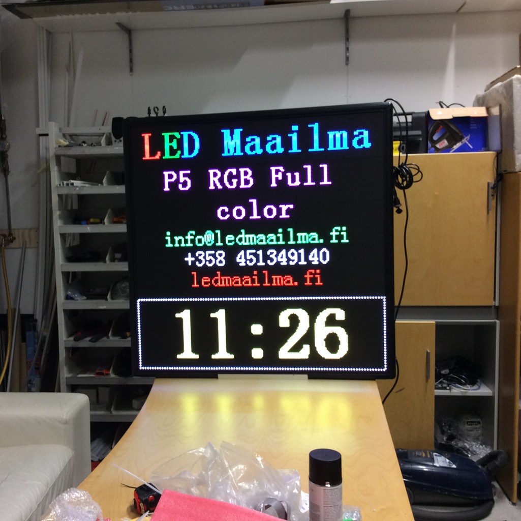 LED Display sisäkäyttöön